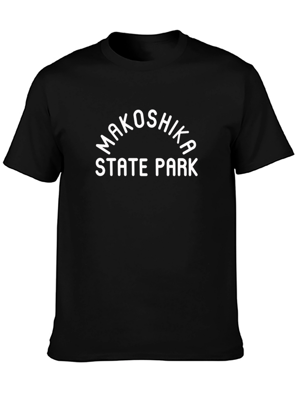 Makoshika State Park Black Graphic T-Shirt