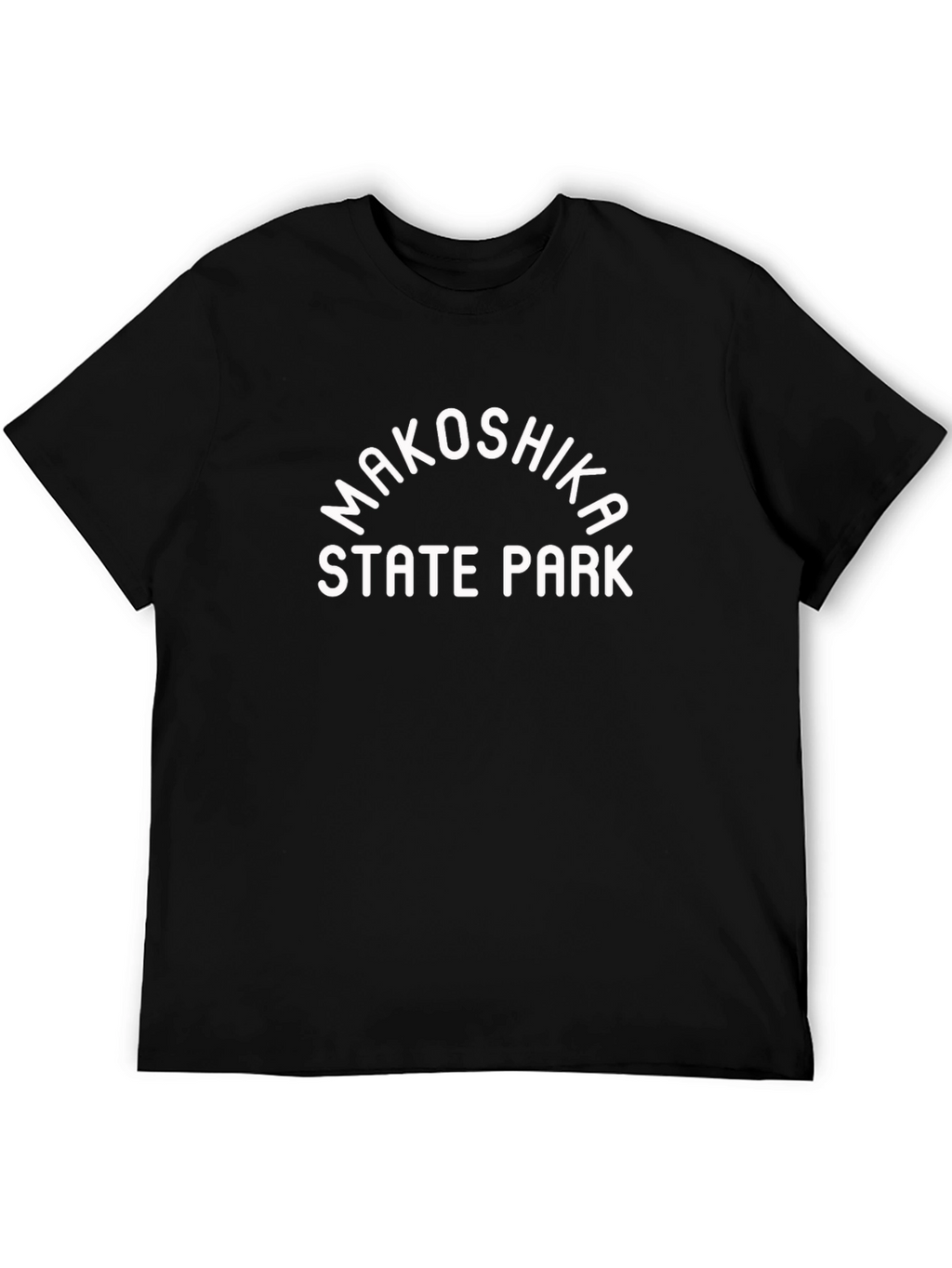 Makoshika State Park Black Graphic T-Shirt