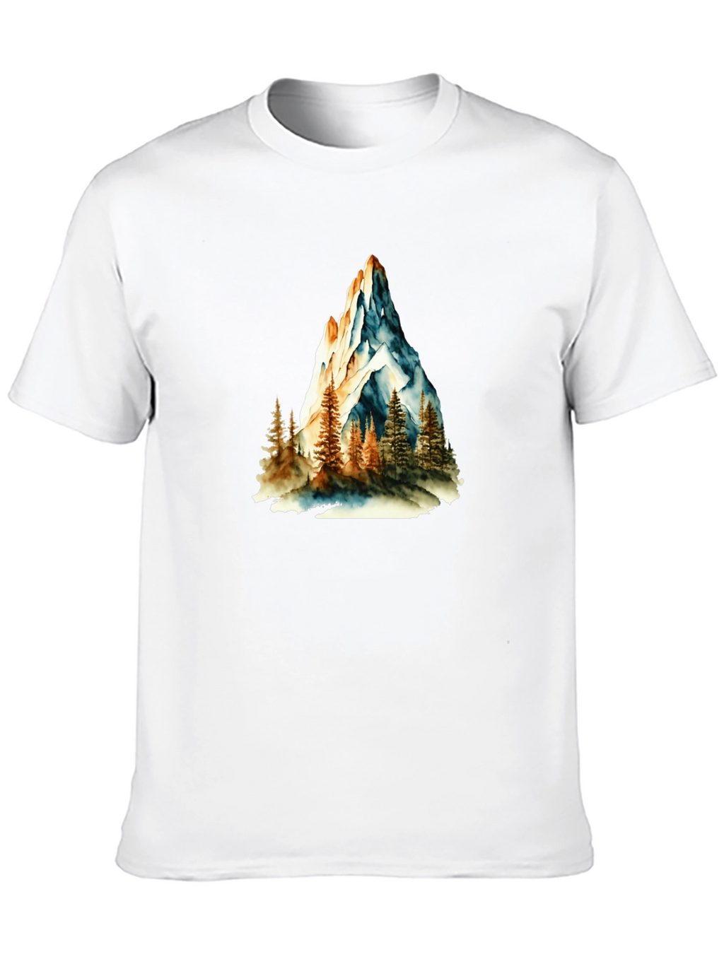 Mountain Scene Graphic Tee - Nature Inspired Apparel