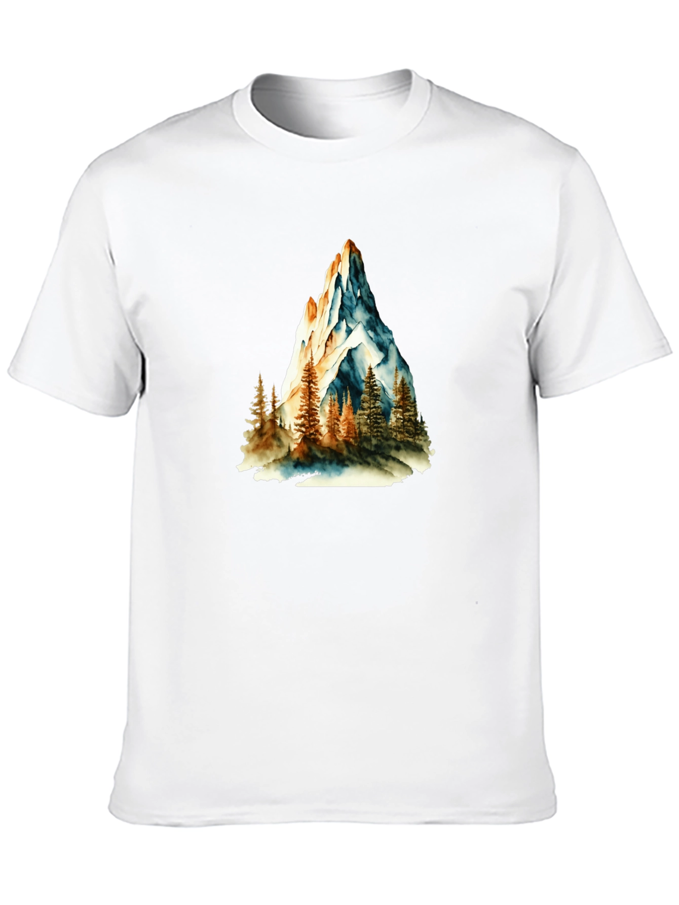 Mountain Scene Graphic Tee - Nature Inspired Apparel