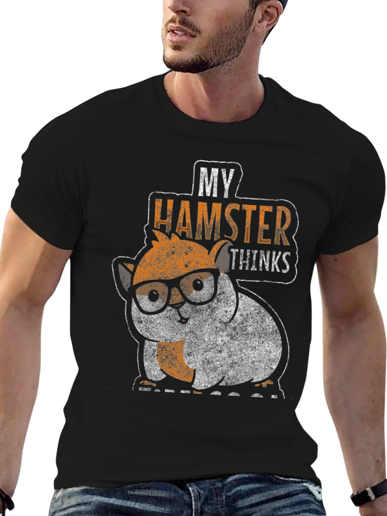 My Hamster Thinks Graphic Tee