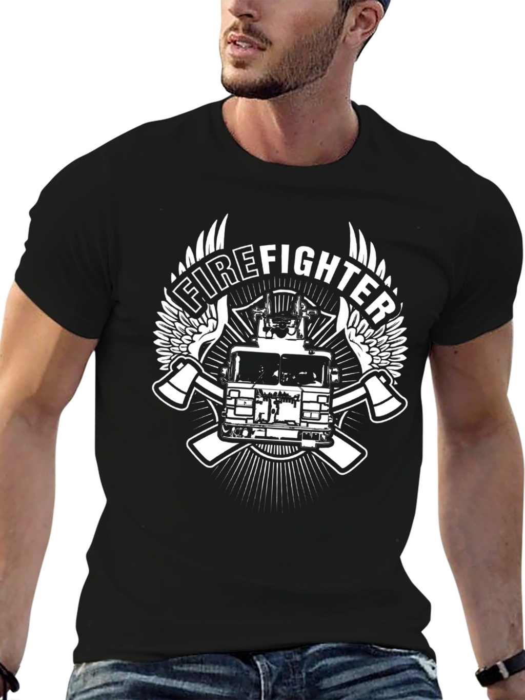 Firefighter Emblem T-Shirt