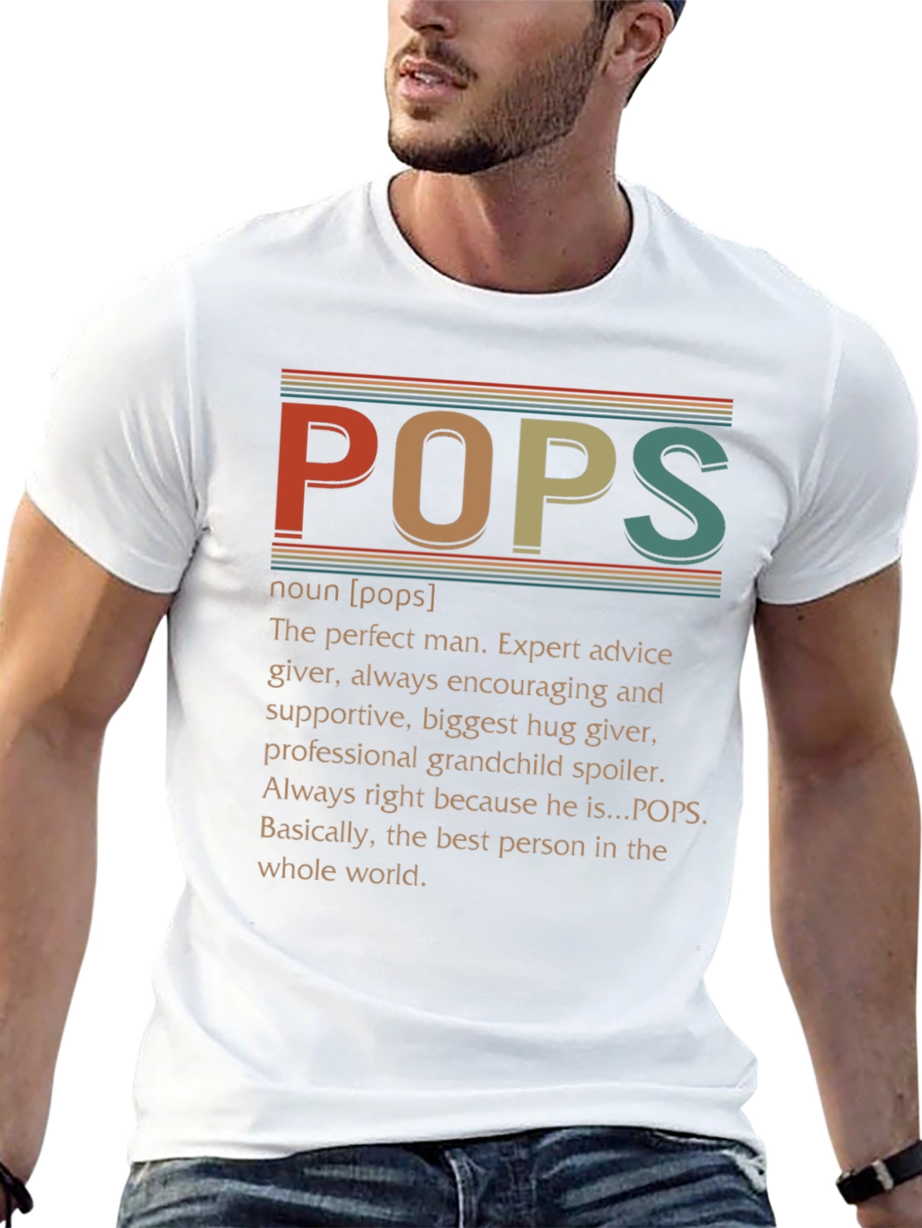 Retro Pops Definition T-Shirt: Perfect Gift for Grandpa!