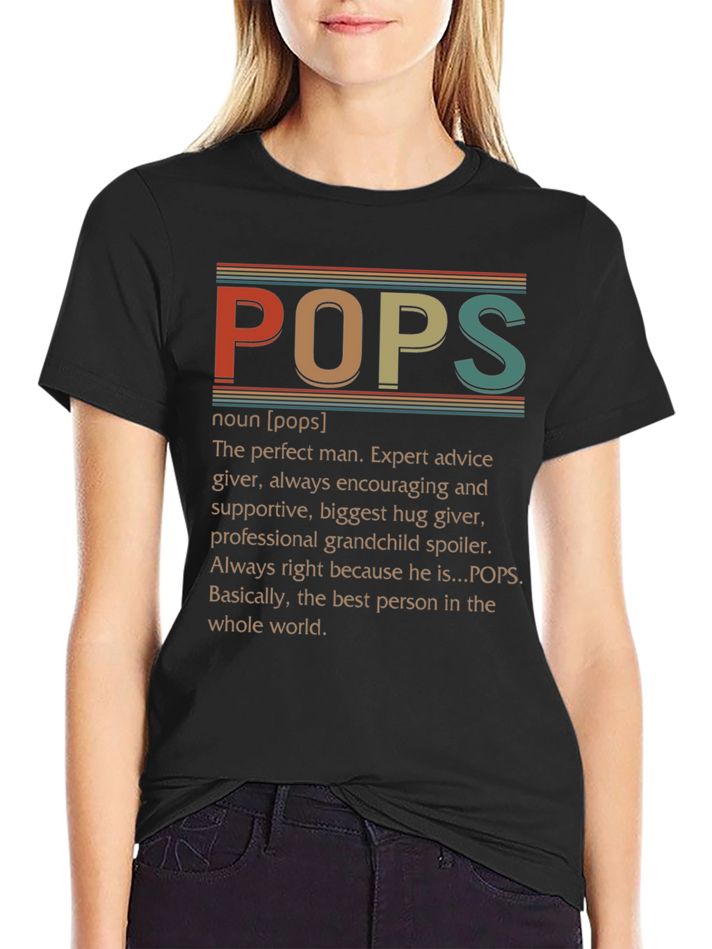 Retro Pops Definition T-Shirt: Perfect Gift for Grandpa!