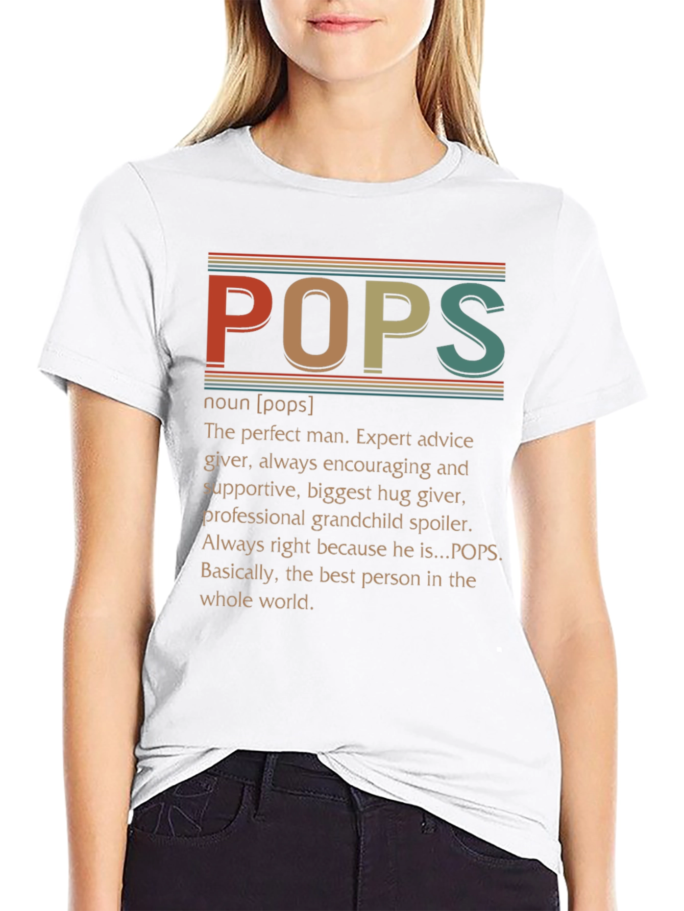 Retro Pops Definition T-Shirt: Perfect Gift for Grandpa!