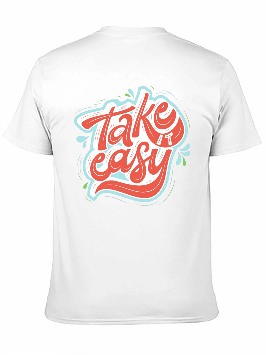 Take It Easy Graphic Tee - Relaxed Fit T-Shirt