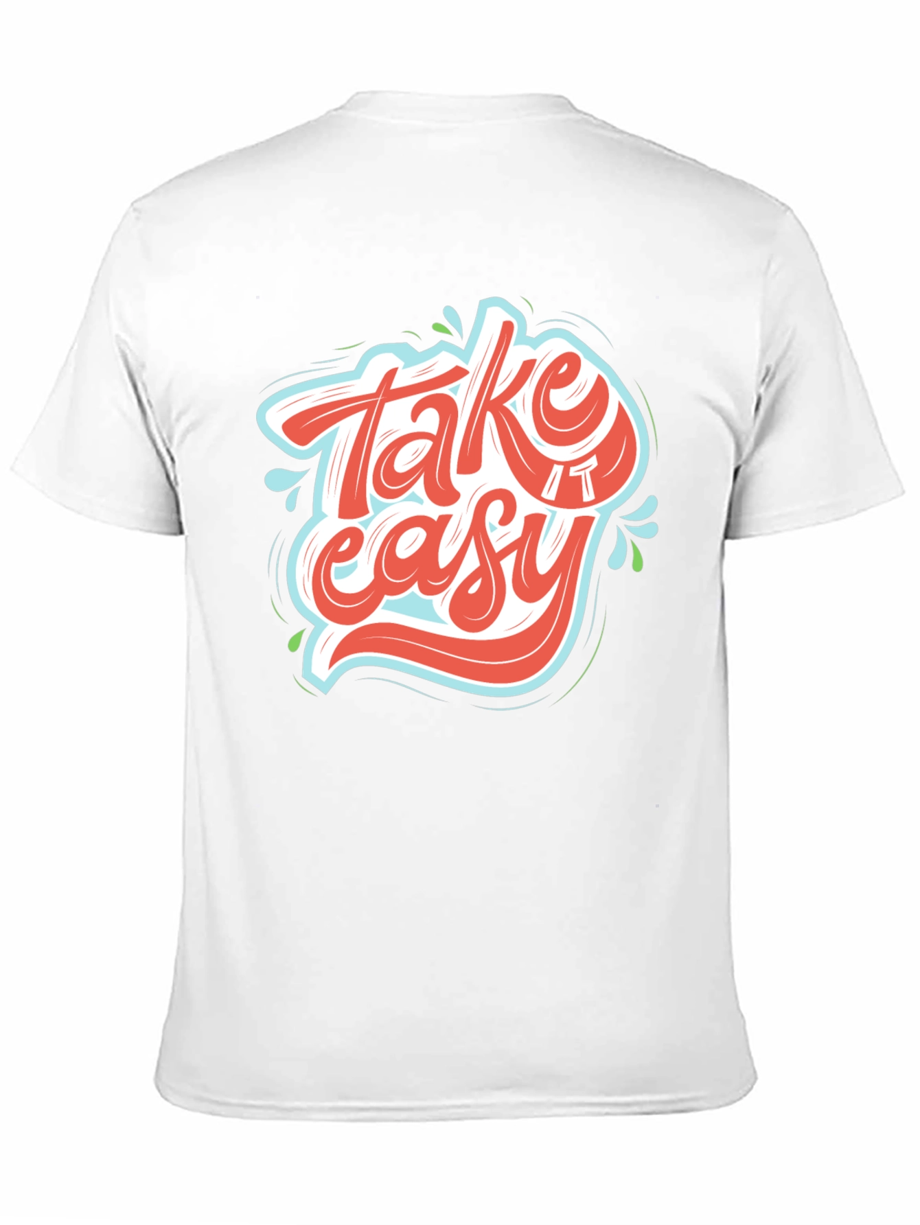 Take It Easy Graphic Tee - Relaxed Fit T-Shirt