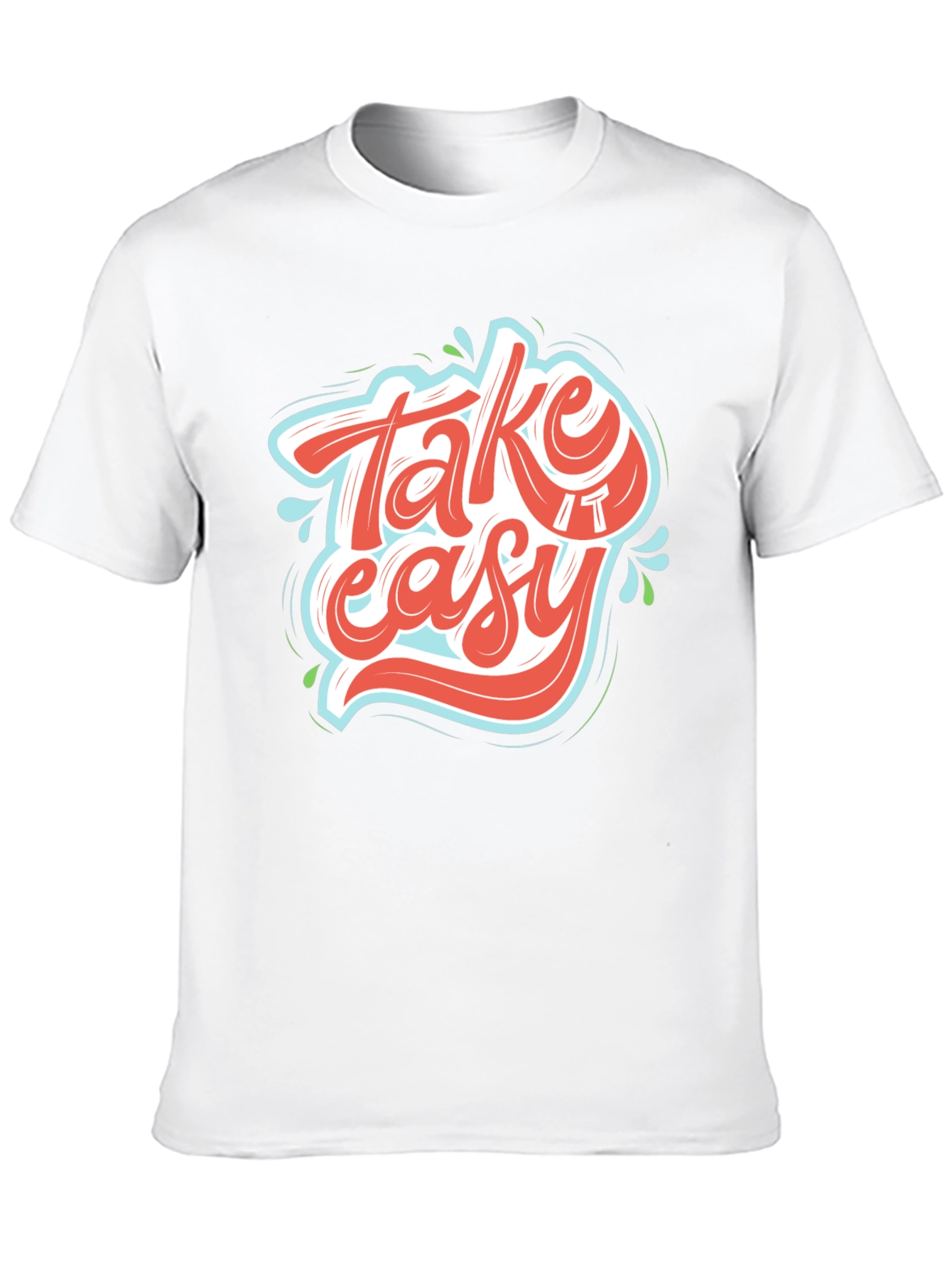 Take It Easy Graphic Tee - Relaxed Fit T-Shirt