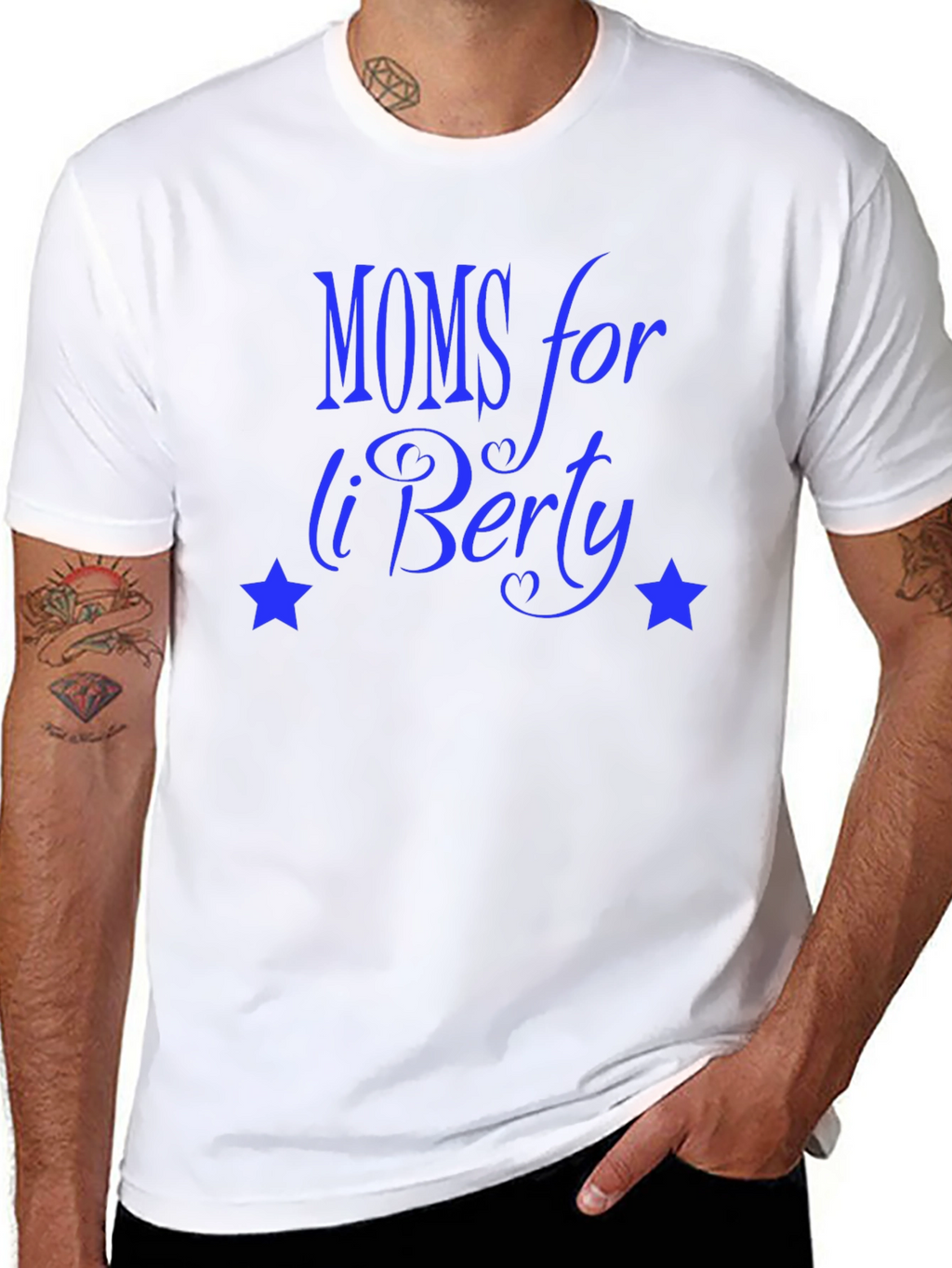 Moms for Liberty T-Shirt - Patriotic Graphic Tee