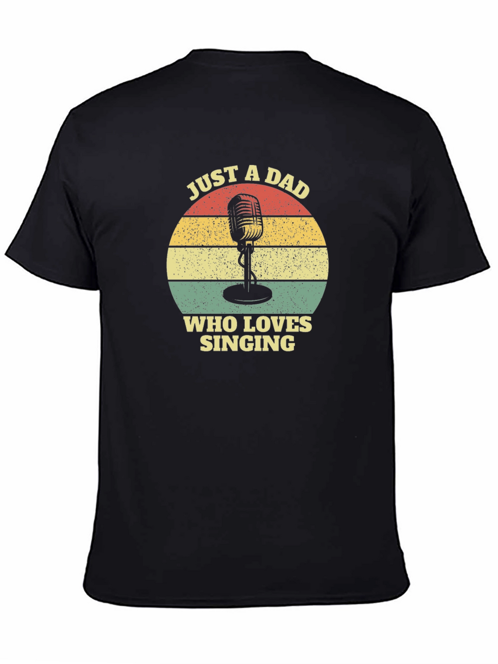 Dad Who Loves Singing T-Shirt