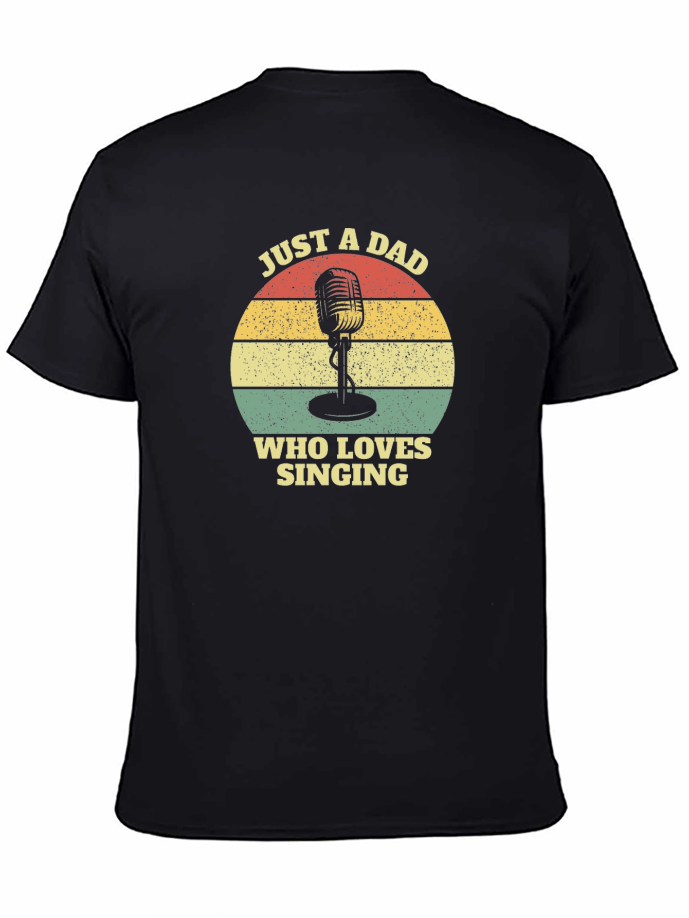 Dad Who Loves Singing T-Shirt