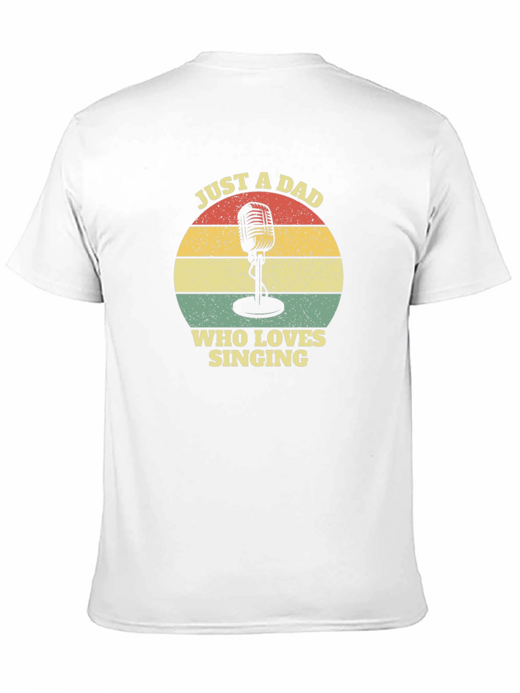 Dad Who Loves Singing T-Shirt