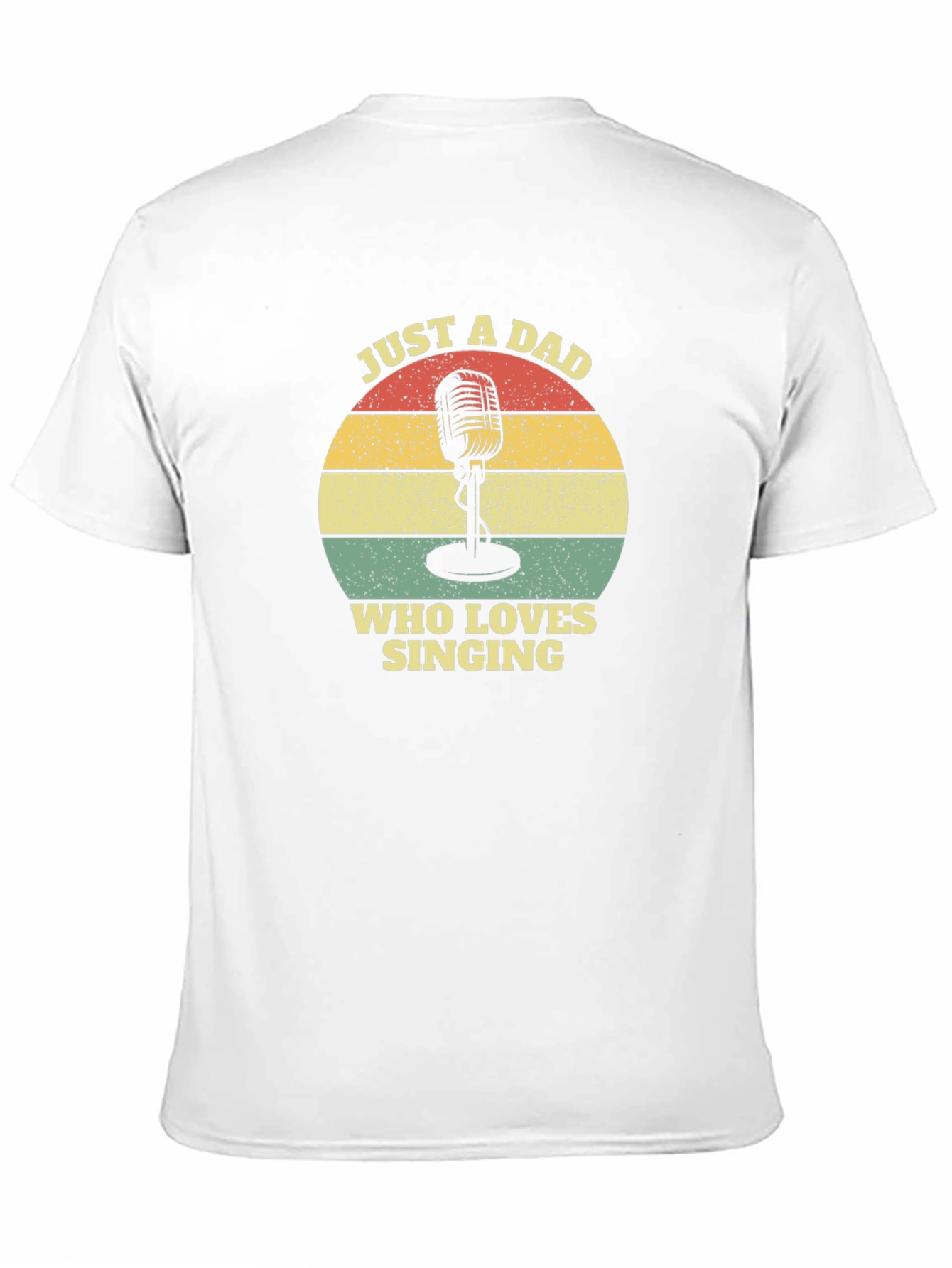 Dad Who Loves Singing T-Shirt