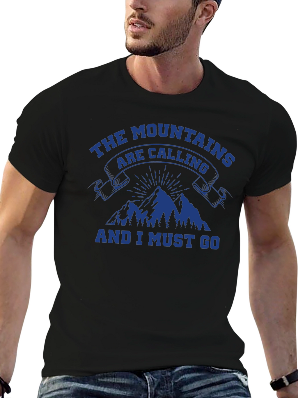 Mountains are Calling Graphic T-Shirt