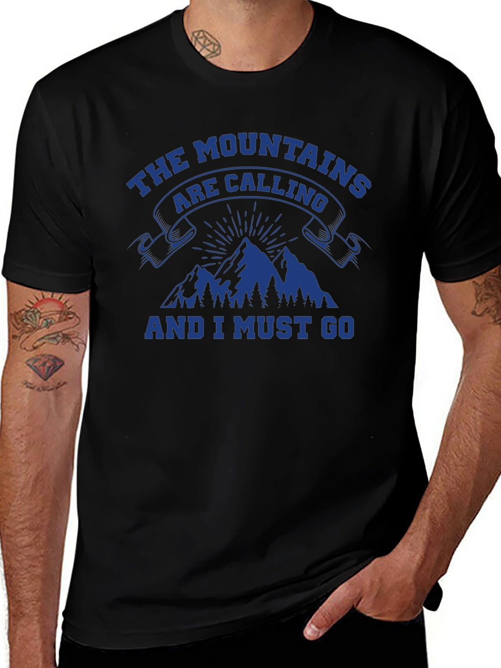 Mountains are Calling Graphic T-Shirt
