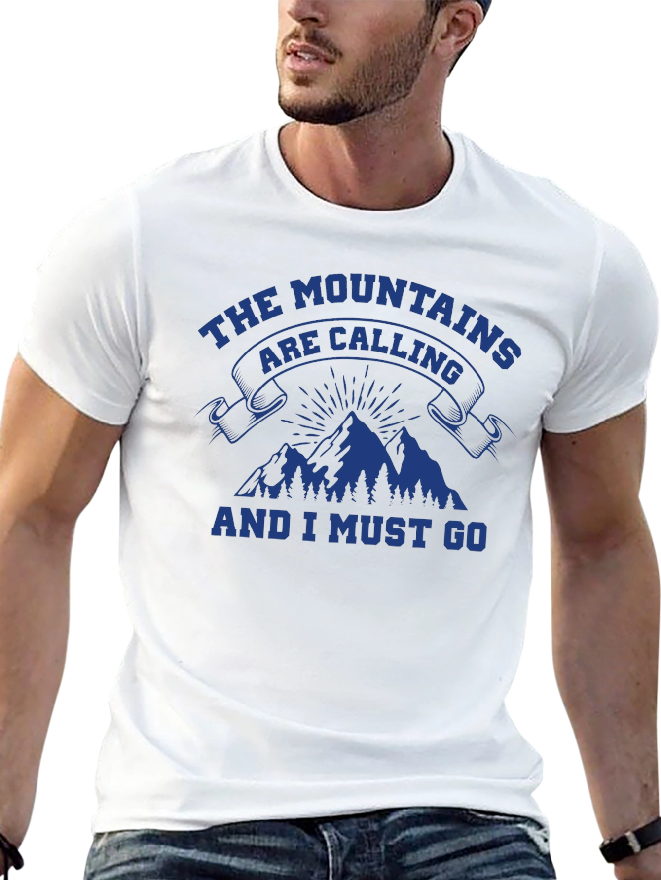 Mountains are Calling Graphic T-Shirt