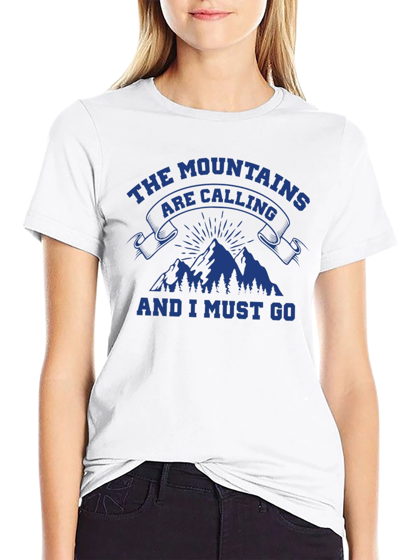 Mountains are Calling Graphic T-Shirt