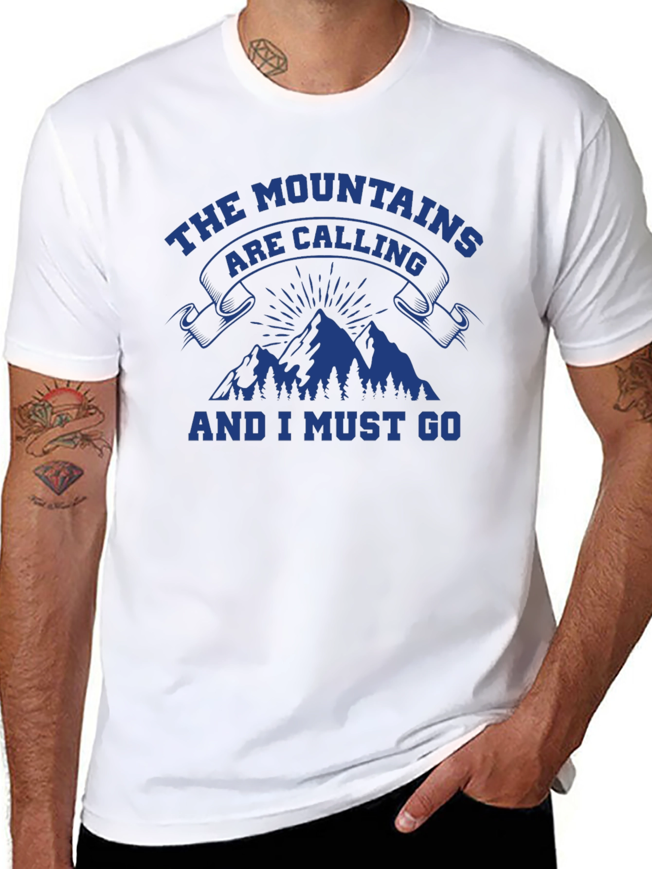 Mountains are Calling Graphic T-Shirt