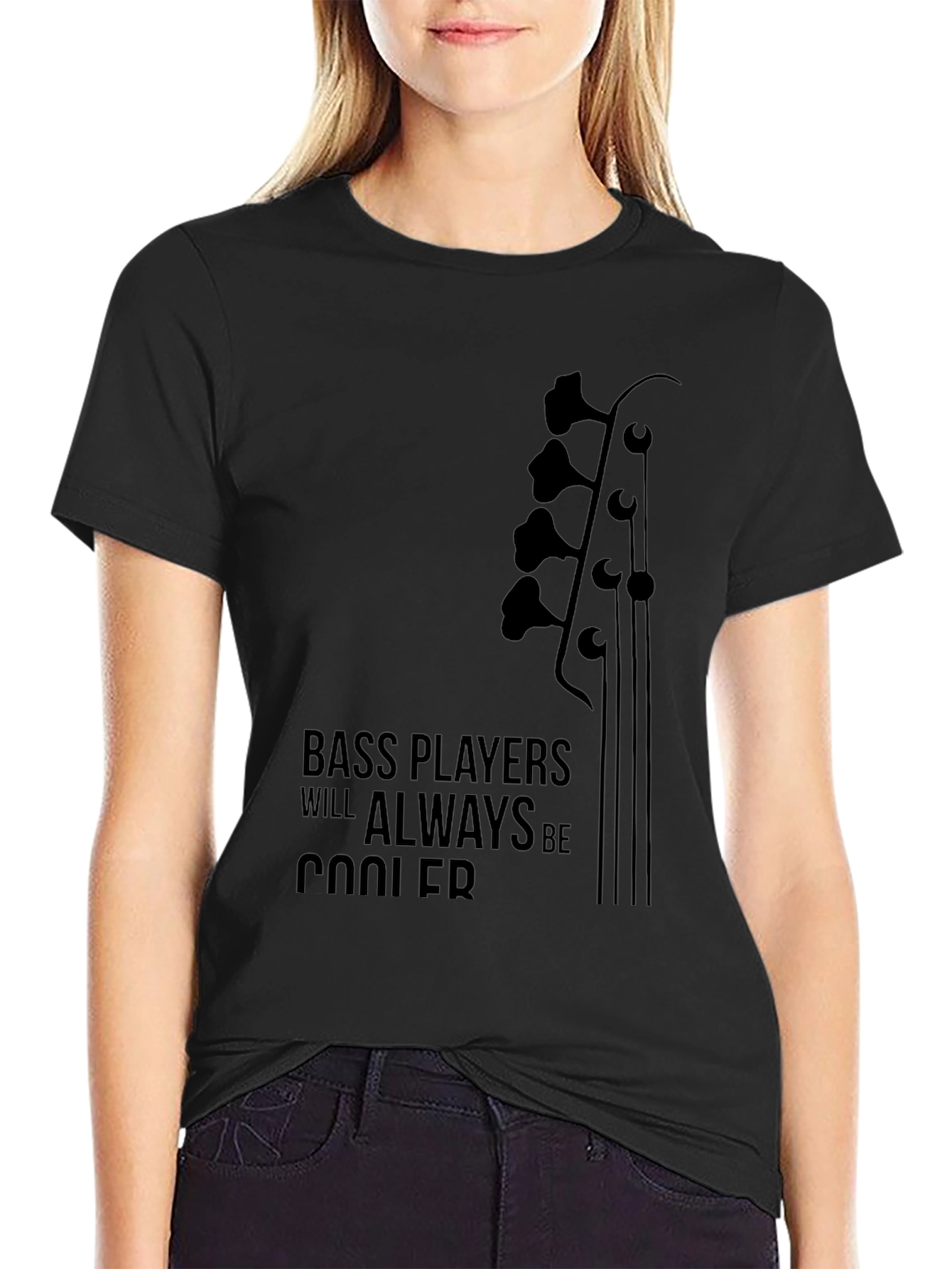 Bass Players Will Always Be Cooler Graphic T-Shirt