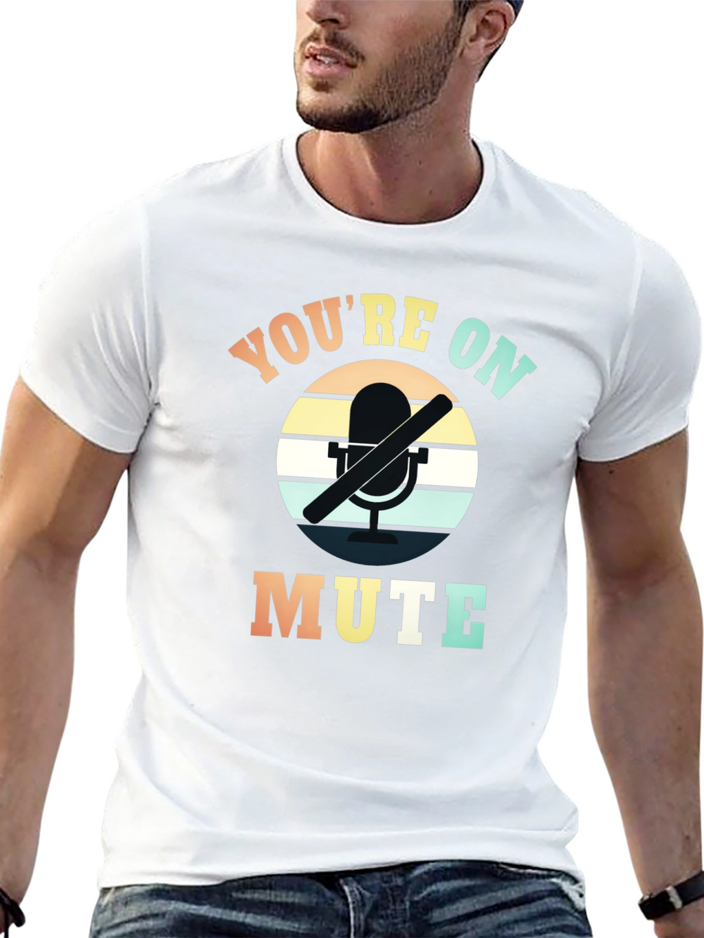Youre on Mute Graphic T-Shirt - Retro Style