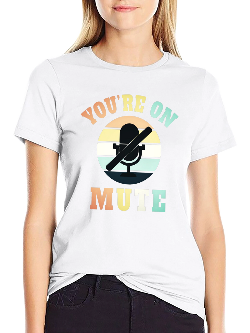 Youre on Mute Graphic T-Shirt - Retro Style