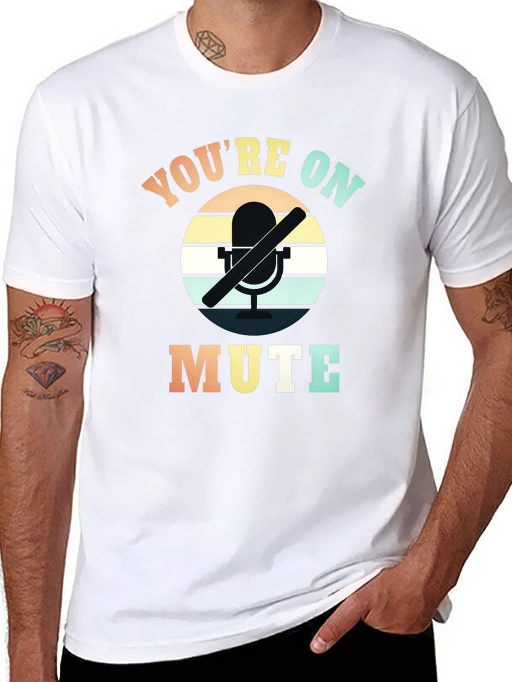 Youre on Mute Graphic T-Shirt - Retro Style