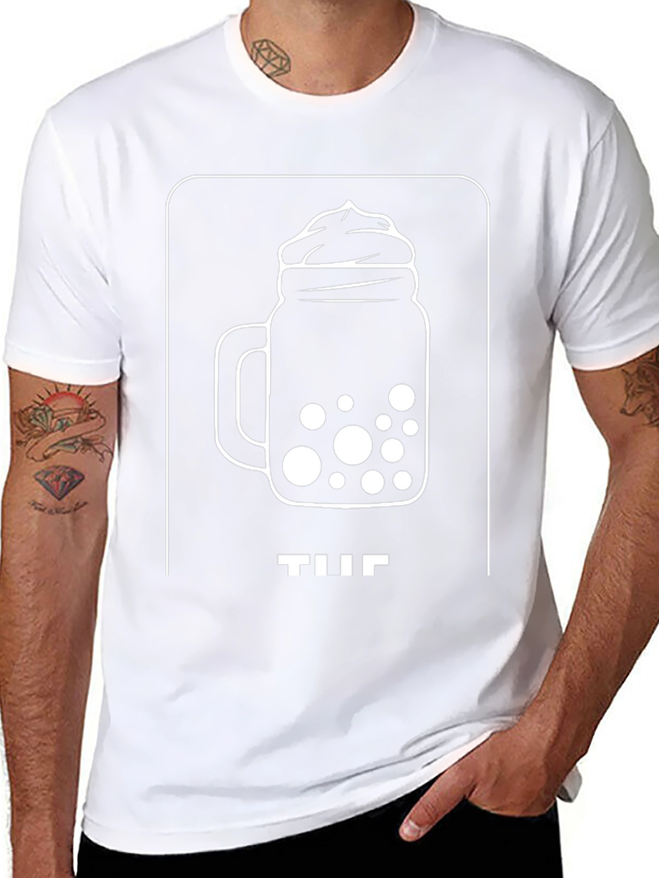 Bubble Tea Graphic T-Shirt