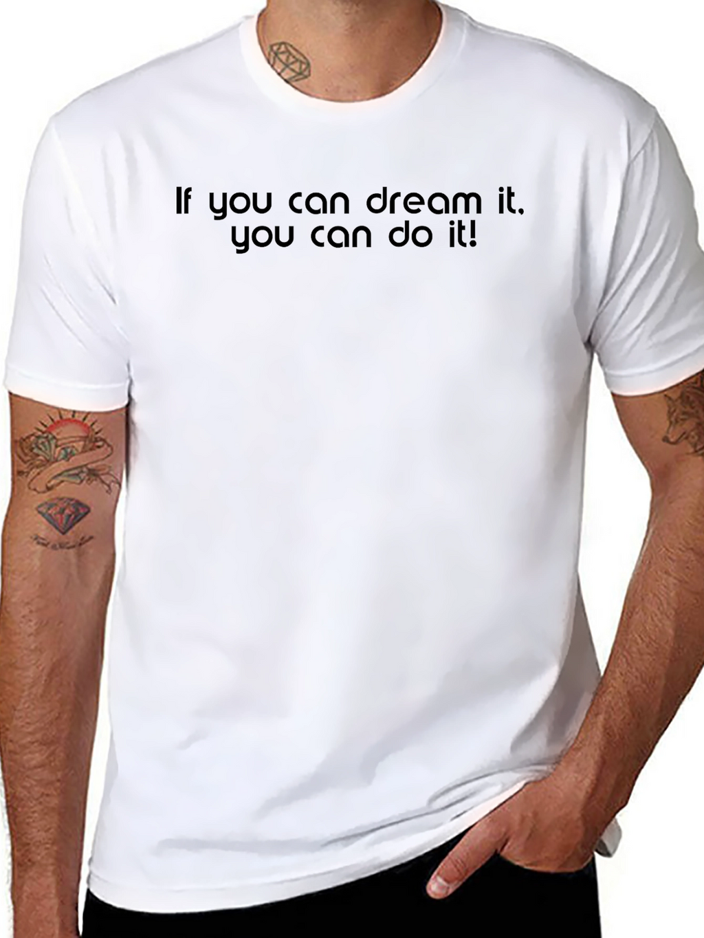 Dream It Do It! Black T-Shirt