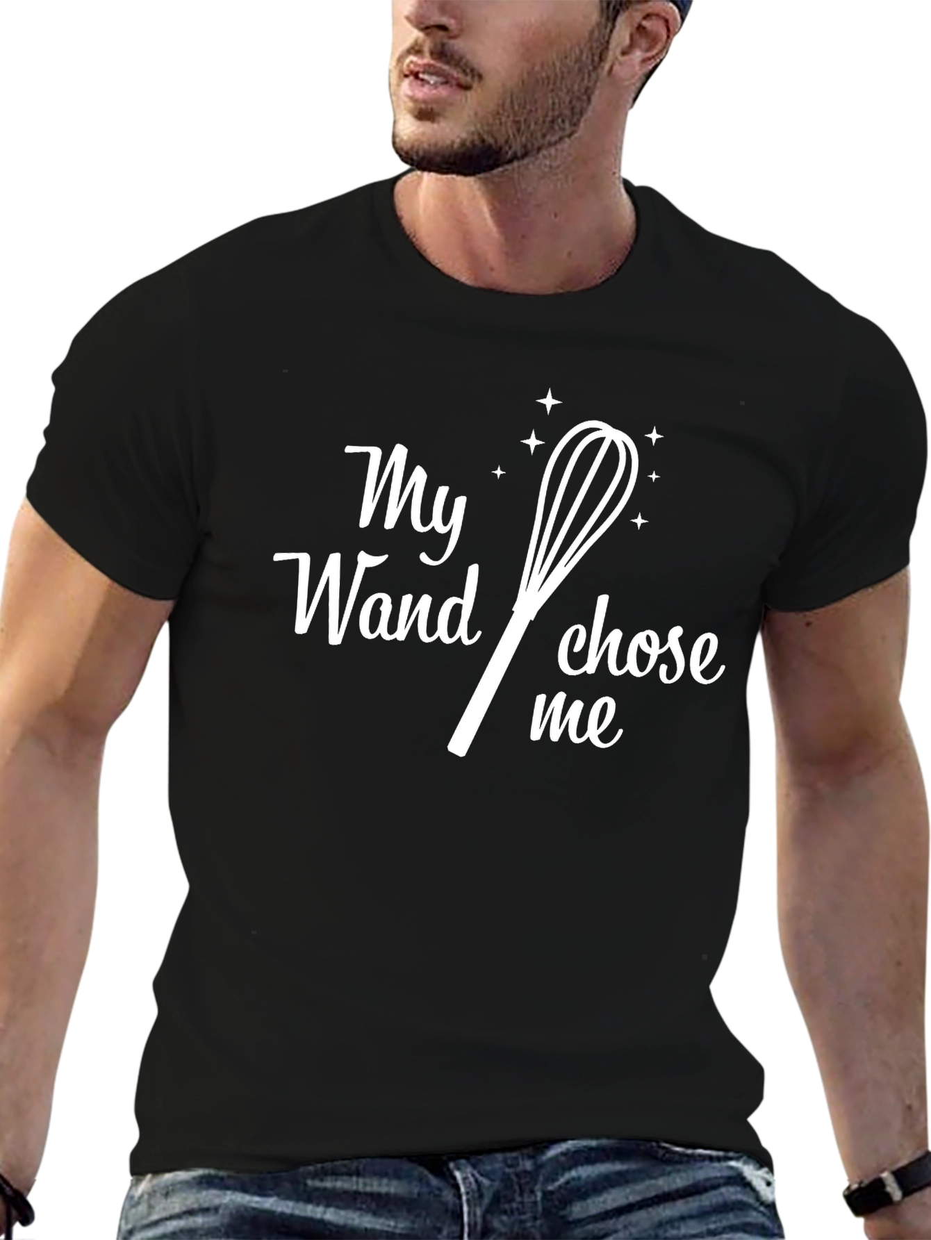 My Wand Chose Me T-Shirt - Funny Baking Tee
