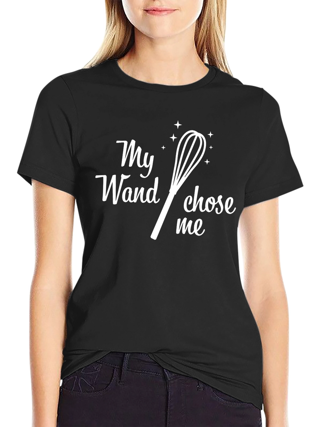 My Wand Chose Me T-Shirt - Funny Baking Tee