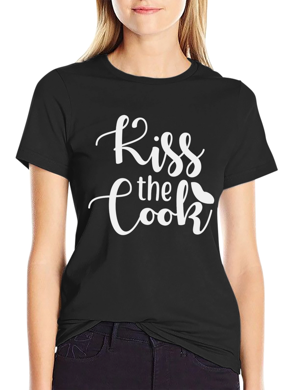 Kiss the Cook Graphic Tee - Fun Chef Apparel