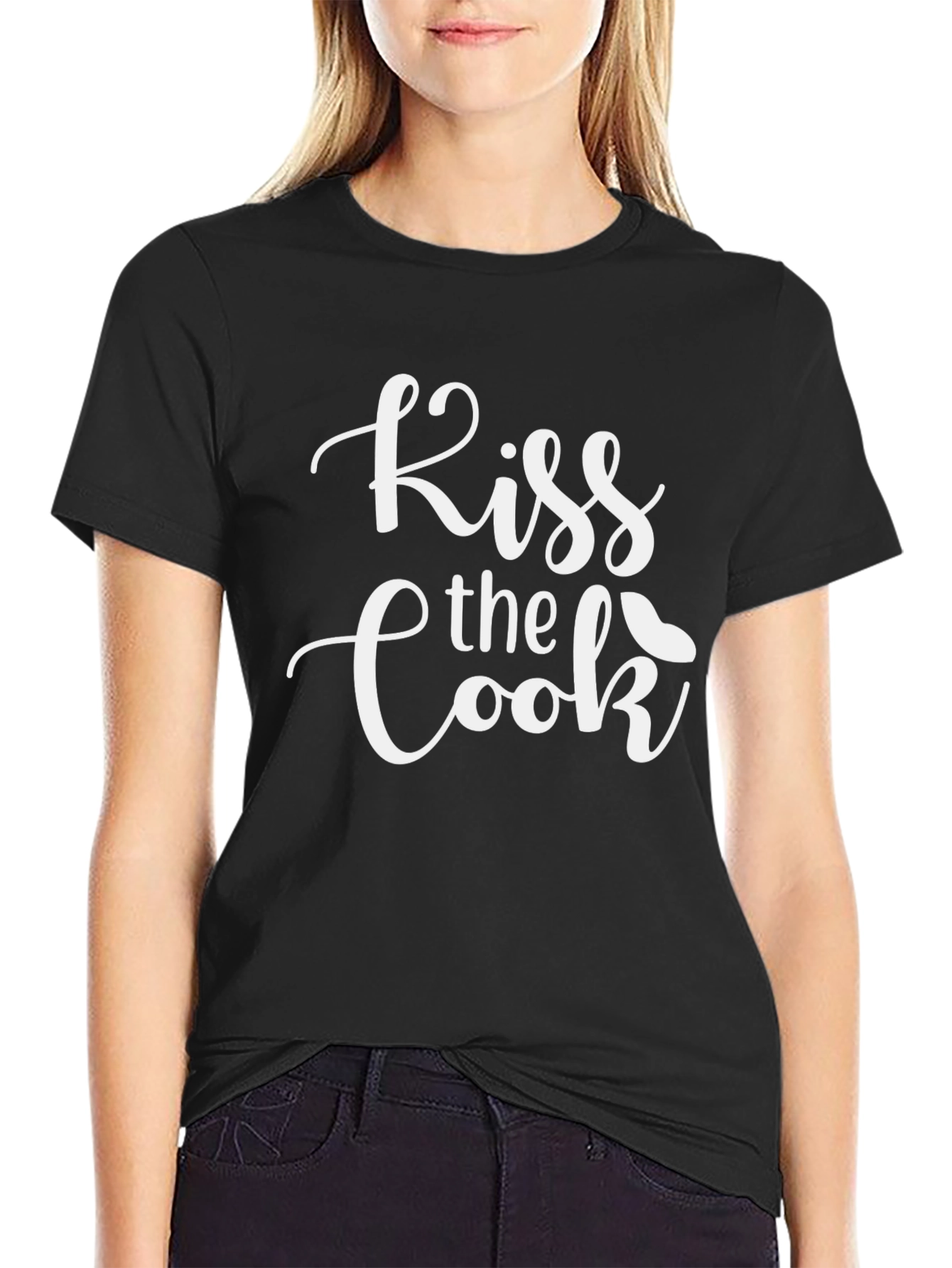 Kiss the Cook Graphic Tee - Fun Chef Apparel