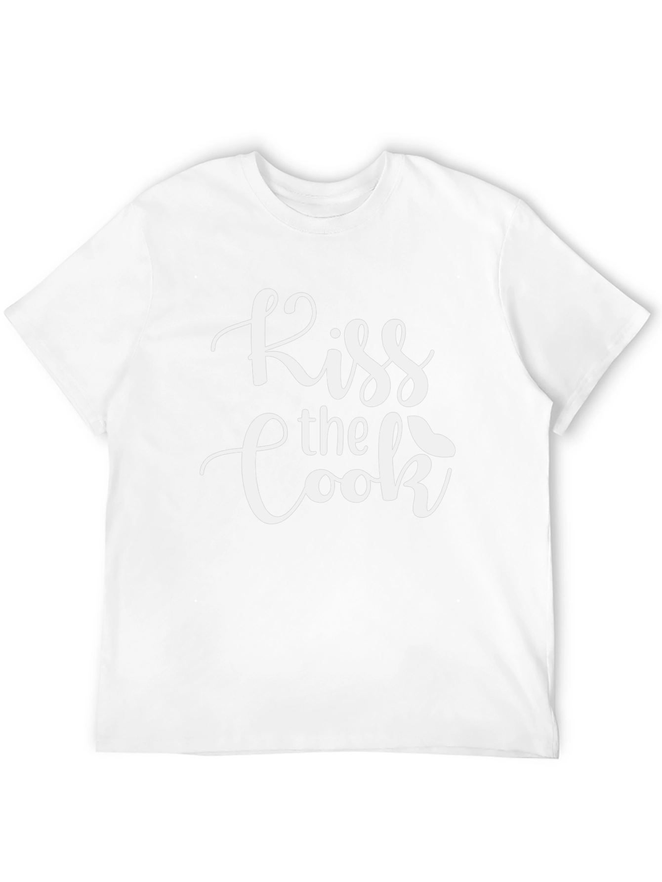 Kiss the Cook Graphic Tee - Fun Chef Apparel