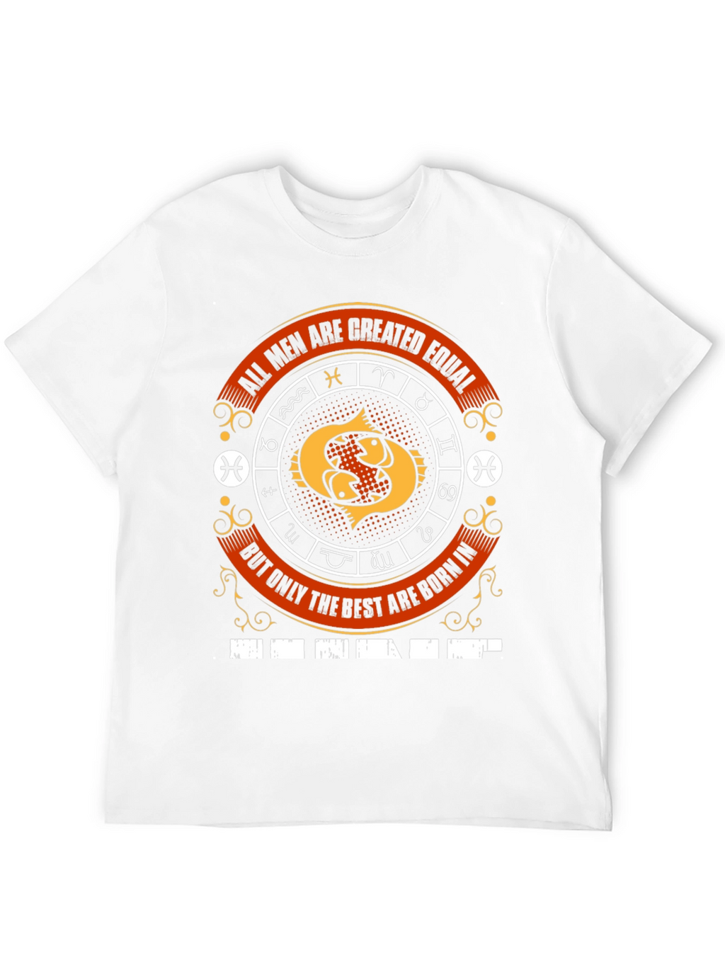 Pisces Zodiac Mens T-Shirt