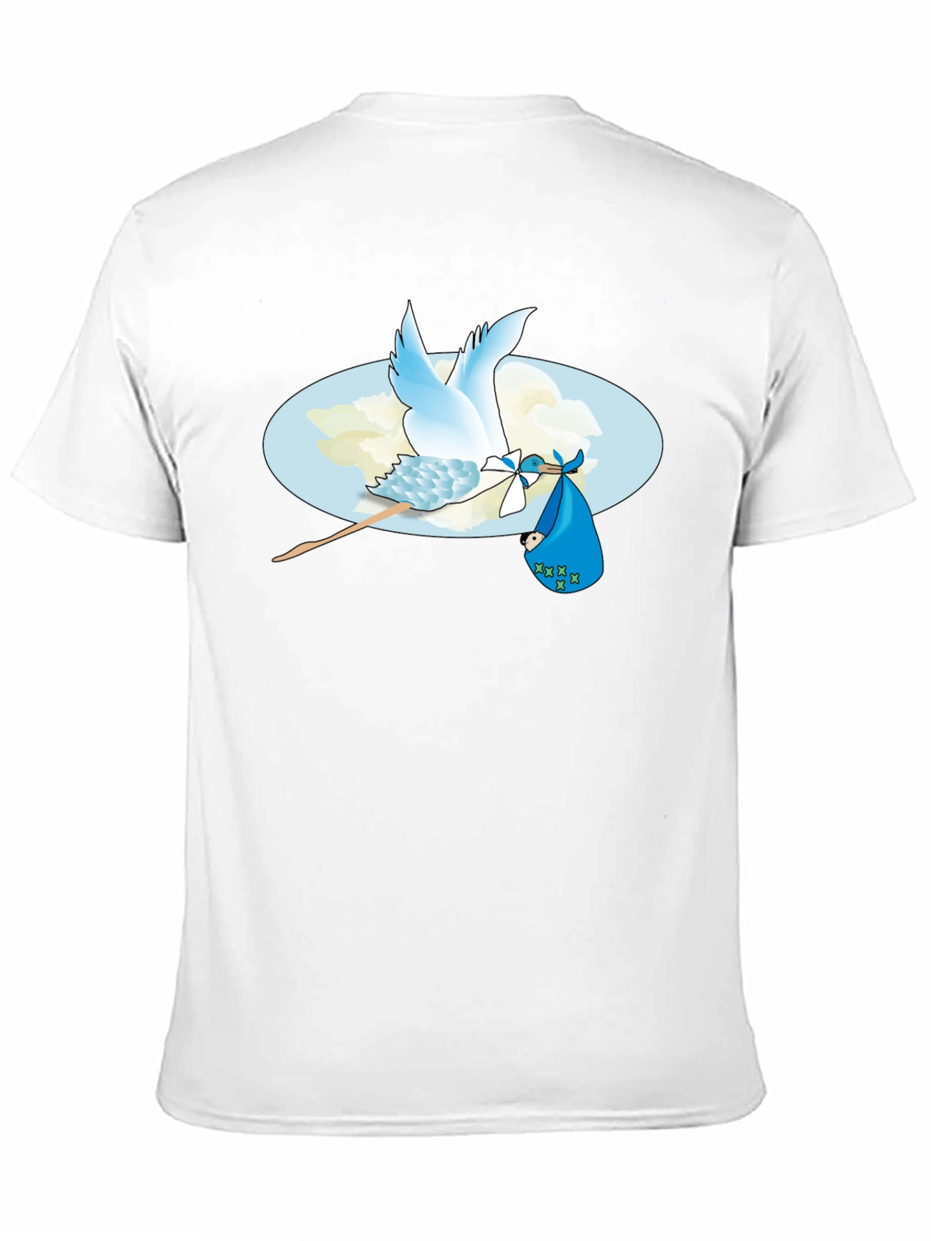 Stork Baby Delivery Graphic Tee