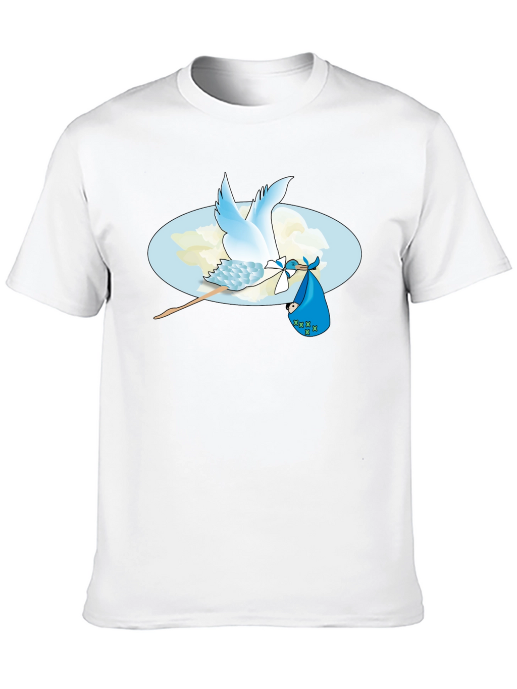 Stork Baby Delivery Graphic Tee