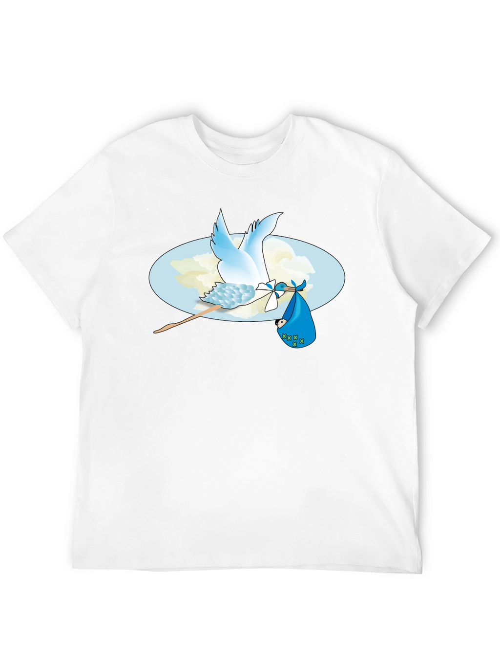 Stork Baby Delivery Graphic Tee