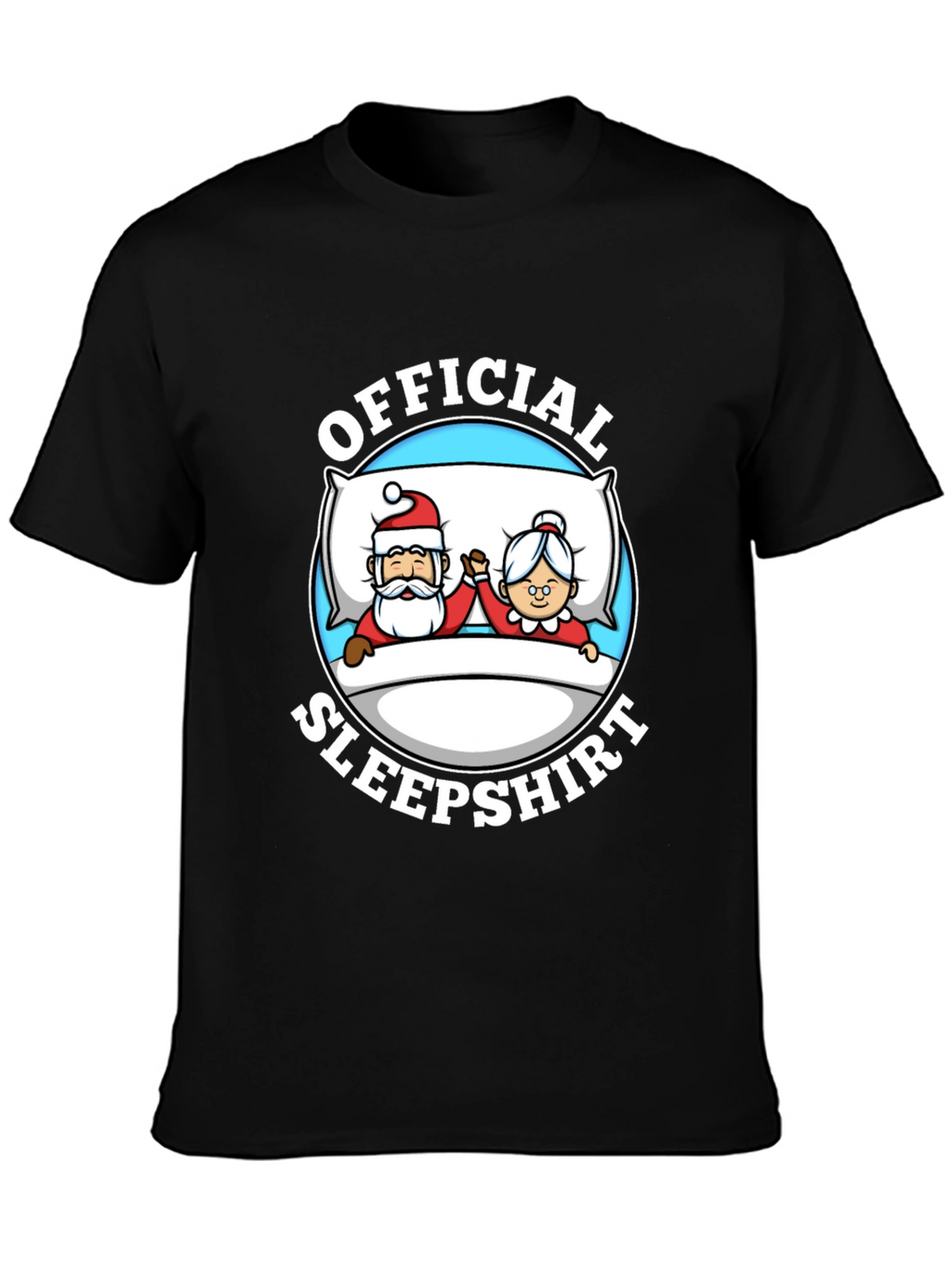 Official Santa Sleepshirt Graphic Tee