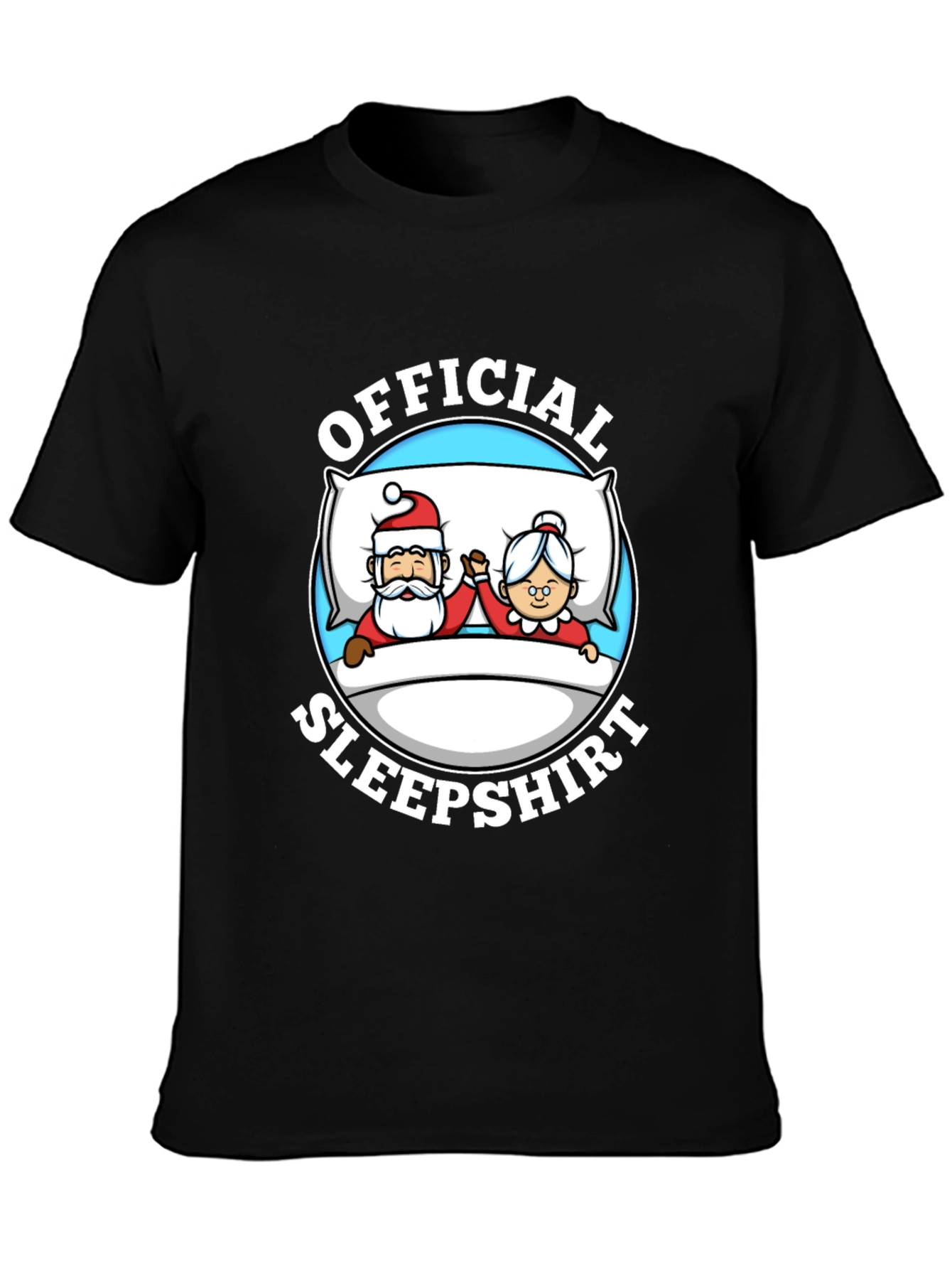 Official Santa Sleepshirt Graphic Tee