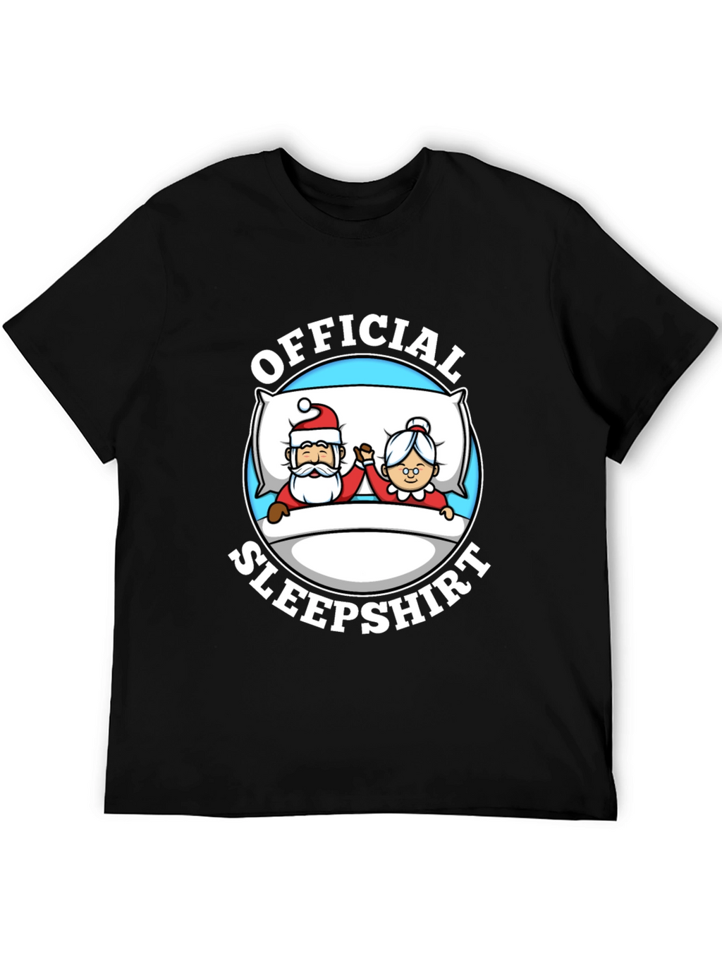 Official Santa Sleepshirt Graphic Tee