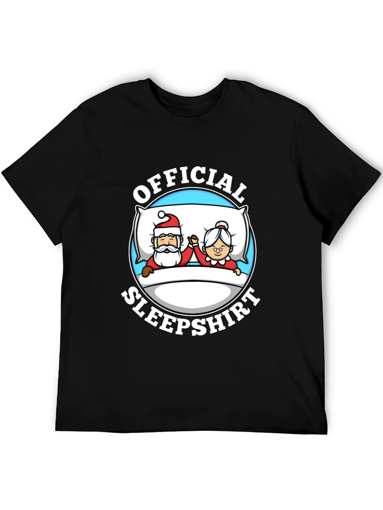 Official Santa Sleepshirt Graphic Tee