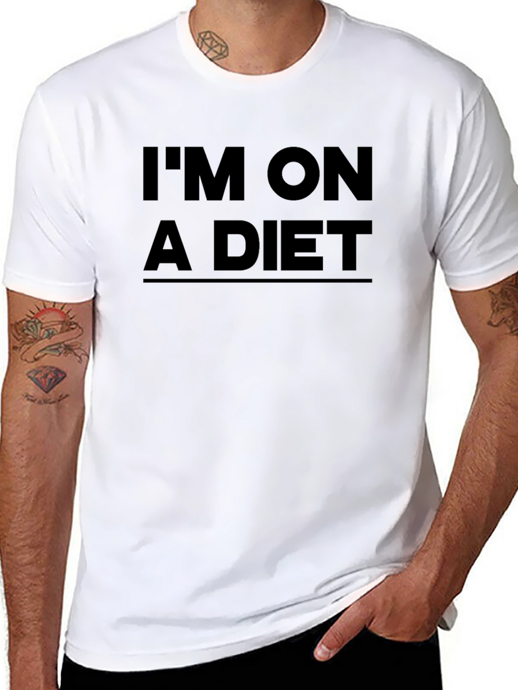 Im On A Diet - Graphic Tee