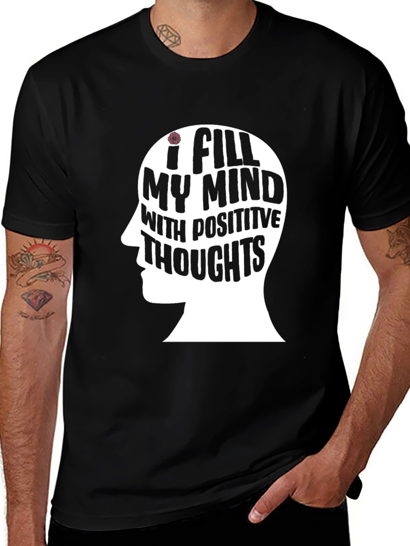 Positive Thoughts Mindset T-Shirt