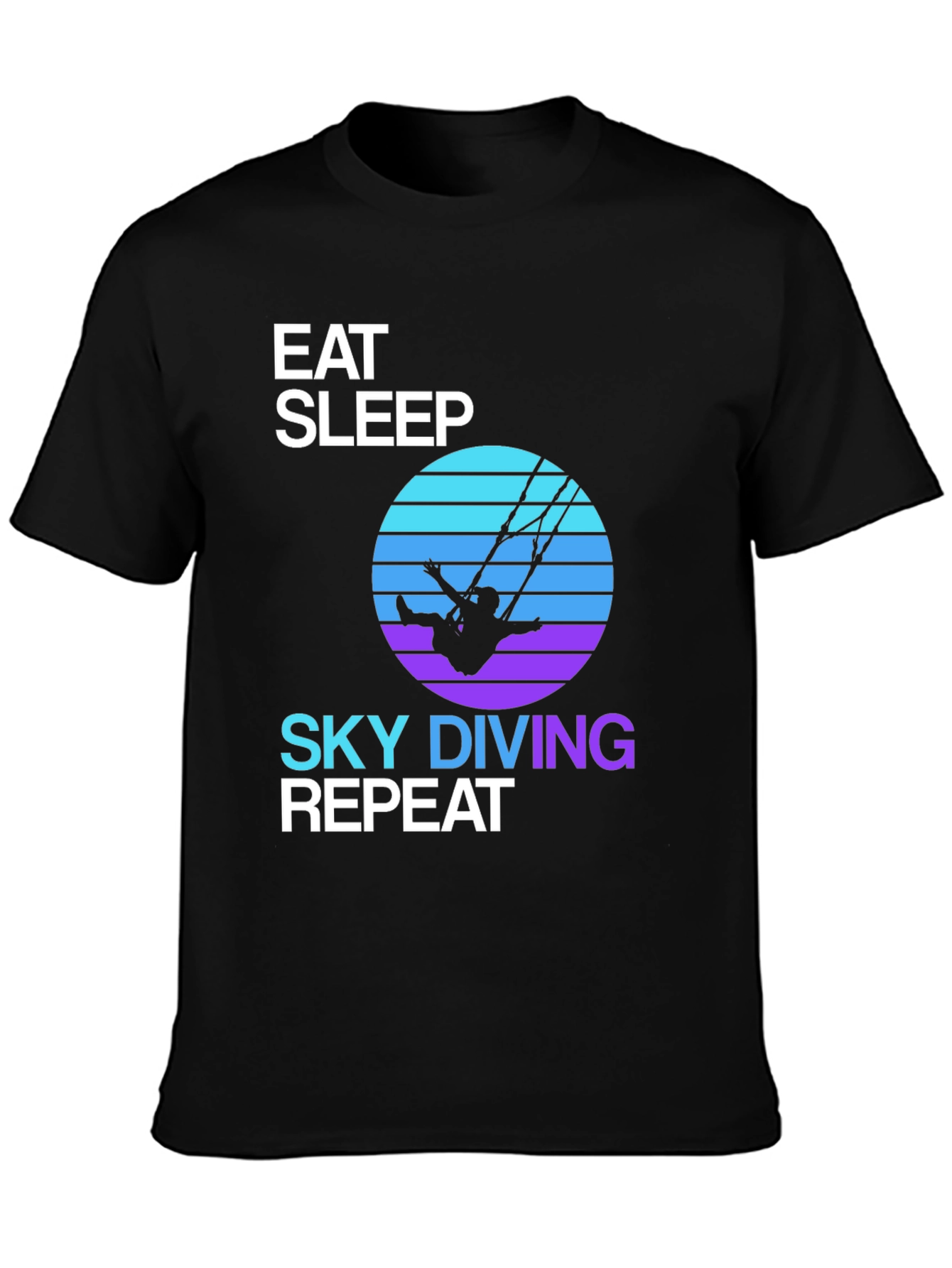 Eat Sleep Skydiving Repeat T-Shirt