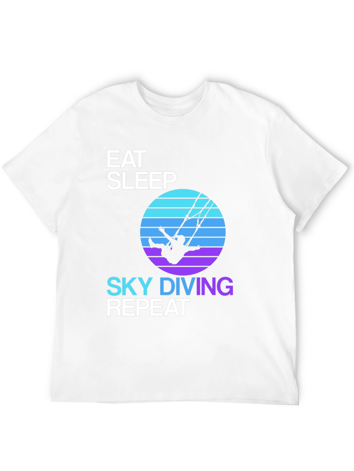Eat Sleep Skydiving Repeat T-Shirt