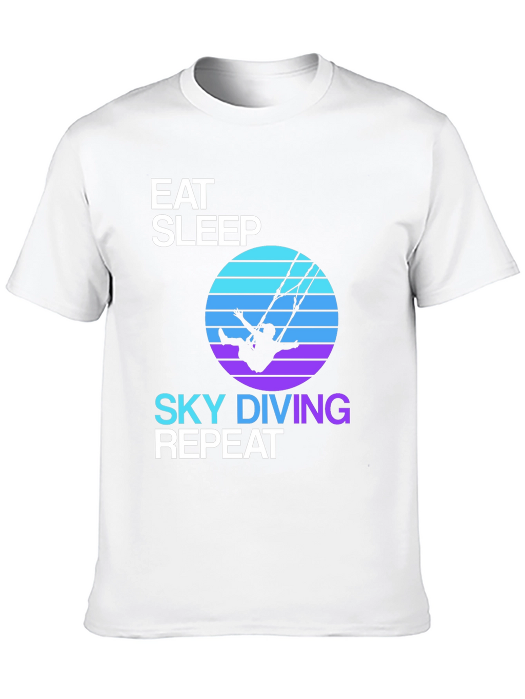 Eat Sleep Skydiving Repeat T-Shirt