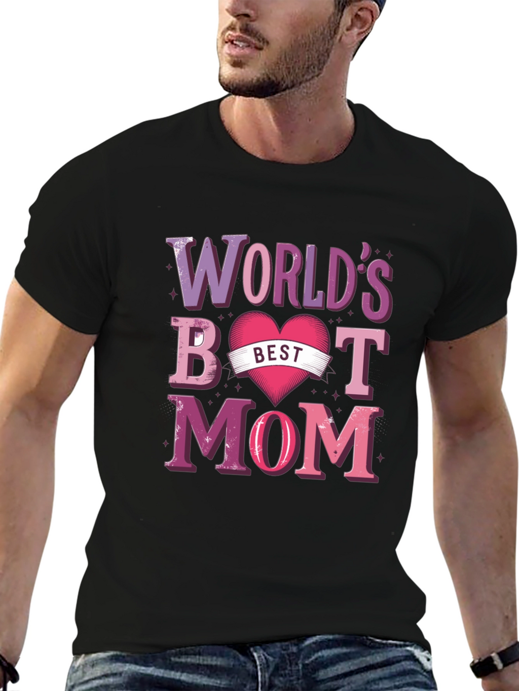 Worlds Best Mom T-Shirt - Mothers Day Gift