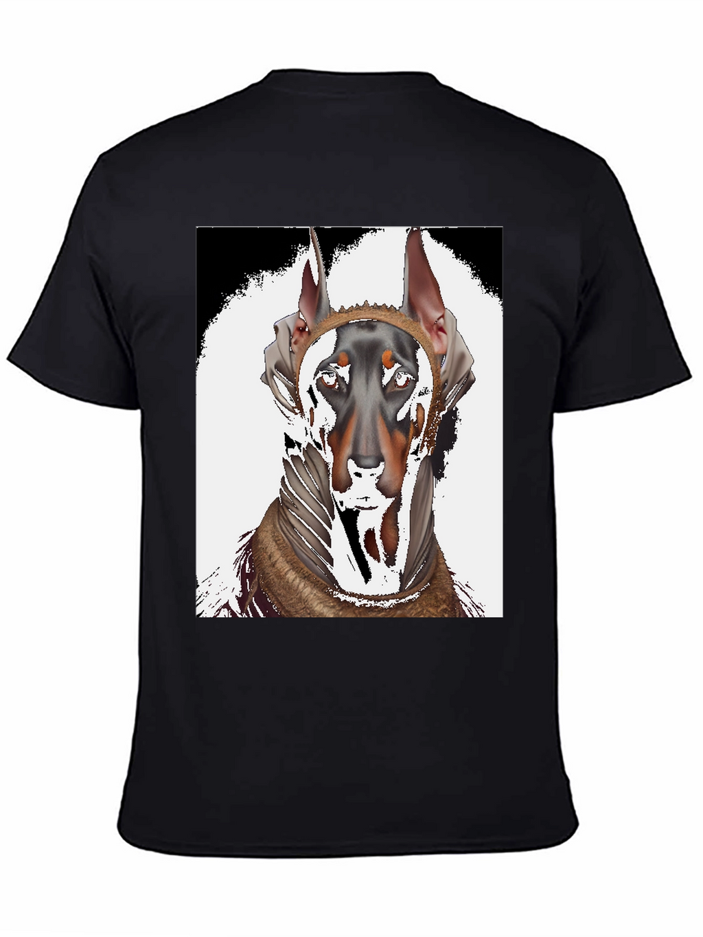 Doberman T-Shirt: Unique Dog Graphic Tee for Men