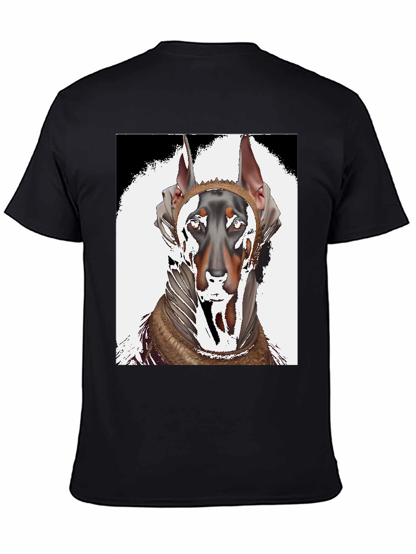 Doberman T-Shirt: Unique Dog Graphic Tee for Men