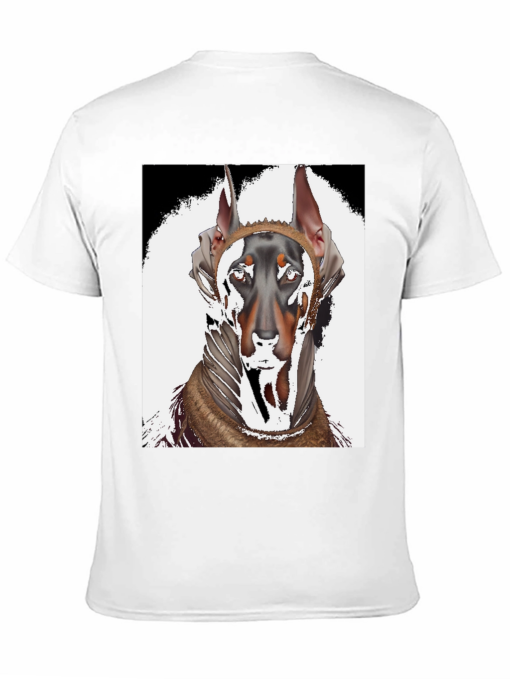 Doberman T-Shirt: Unique Dog Graphic Tee for Men